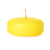 yellow floating candles