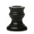 Wood Taper Candle Holder Small Black