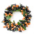 Rice Berry 1.5 Inch Candle Ring Black Tan on Holder