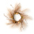 Pampas Grass Candle Mini Wreath 5.5 Inch