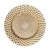 Charger Gold Deco Plastic 13 Inch