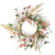 Rust Flower Eucalyptus 6.5 Inch Candle Ring