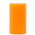 2 x 3 Orange Unscented Pillar Candles