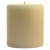 4 x 4 Unscented Ivory Pillar Candles