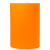 6 x 9 Orange Unscented Pillar Candles