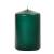 Hunter Green 3 x 4 Unscented Pillar Candles