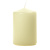 Ivory 3 x 4 Unscented Pillar Candles