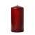 Burgundy 3 x 6 Unscented Pillar Candles