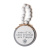 Friends Are Flakes Gray Ornament