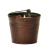 Citronella Bucket Outdoor Candle Dark Brown 22 oz.