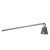Loop Handle Silver Candle Snuffer