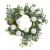 Wicklow Blooms 4 Inch Candle Ring Cream