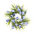 Tulip Blue 4 Inch Candle Ring