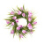 Tulip Purple 4 Inch Candle Ring