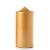 3 x 6 Metallic Gold Pillar Candles