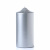 3 x 6 Metallic Silver Pillar Candles