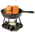 skillet warmer with wax