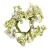 Berry Flower 1.5 Inch Candle Ring White