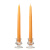 10 Inch Beeswax Taper Candles Pair
