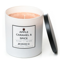 Apple Caramel and Spice Lux 8.5 oz Candle