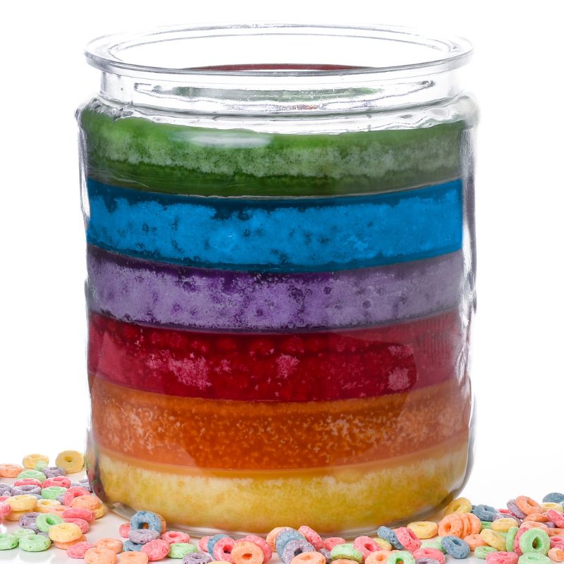 Fruit Loop Layered 2 Gallon Candle
