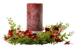 Textured 4x9 Pillar Candles